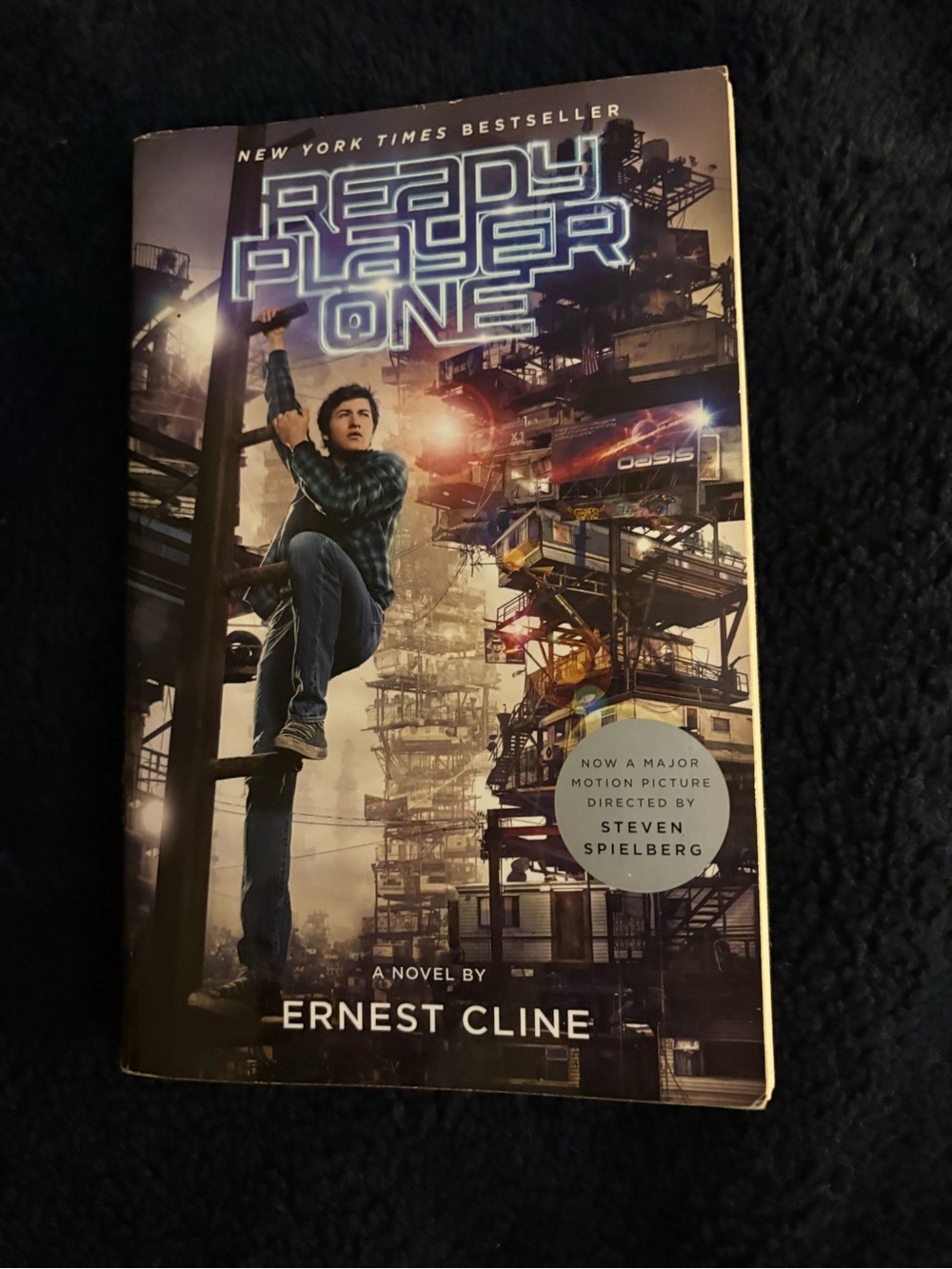 Ready Player One by - Blue/Purple Cover Paperback